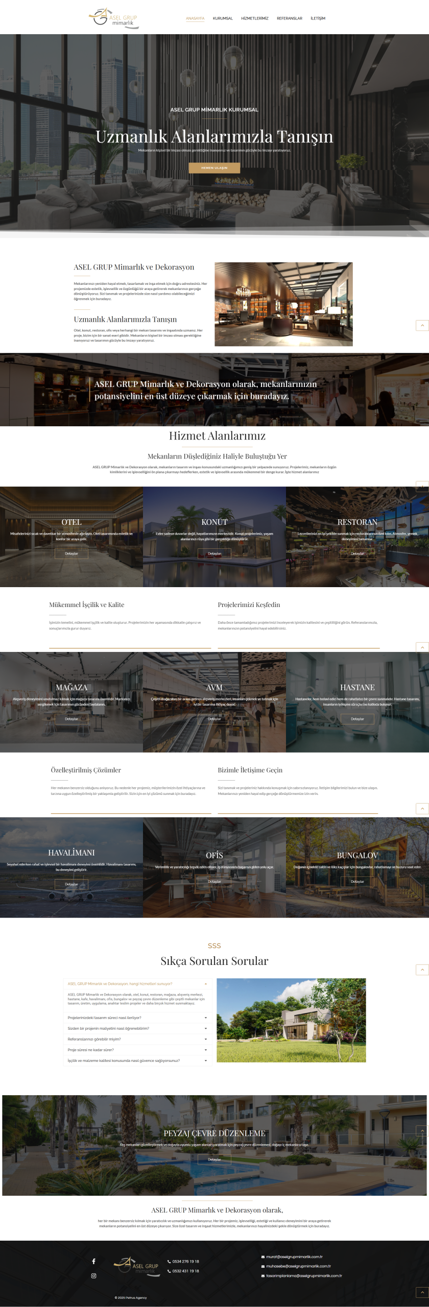 Asel Grup Mimarlık - Tam sayfa
